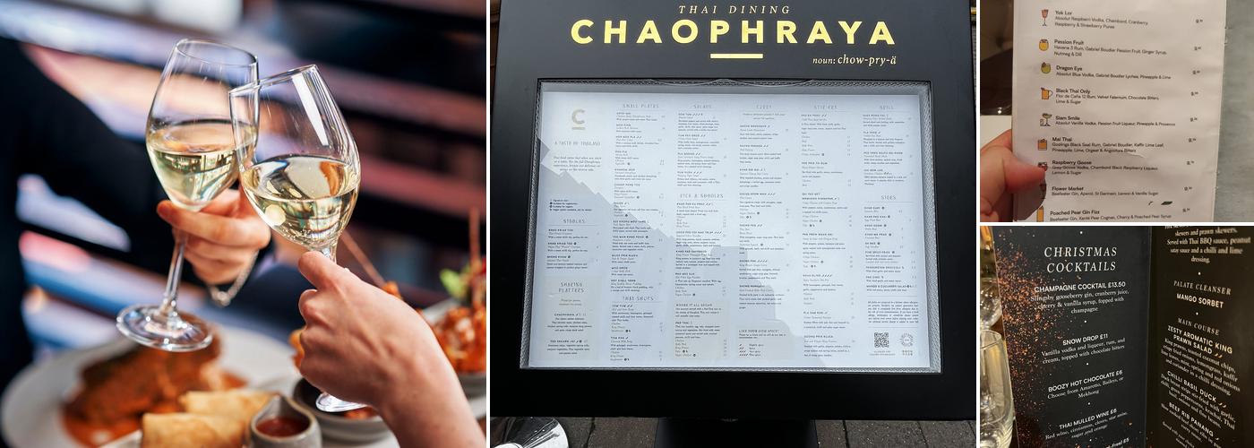 Chaophraya Menu