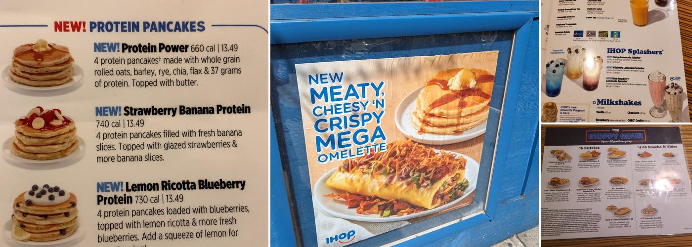 IHOP Menu