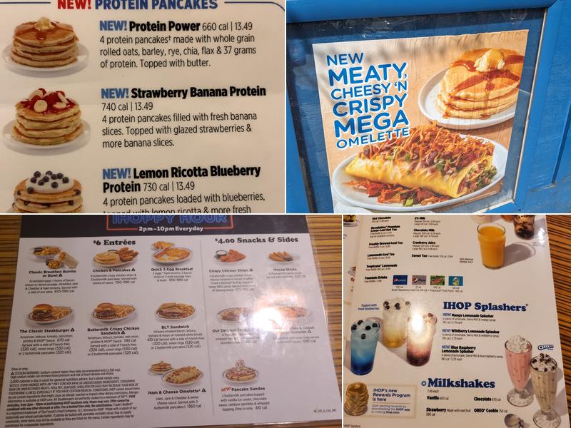 IHOP Menu