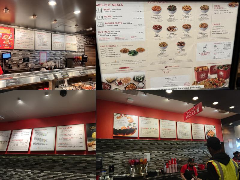 Panda Express Menu