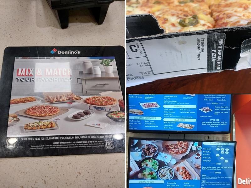 Domino's Pizza Menu