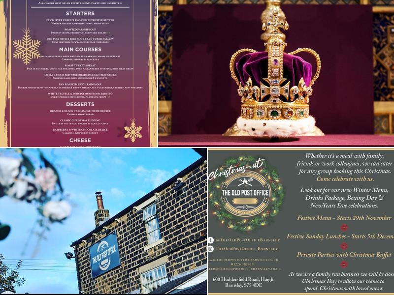 The Old Post Office Menu