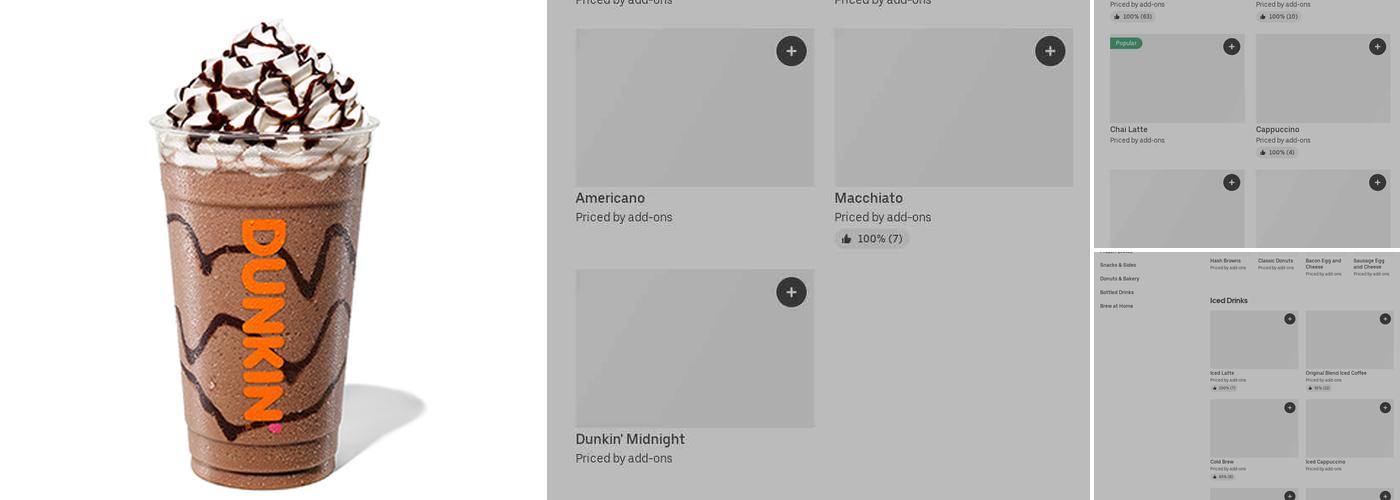 Dunkin' Menu