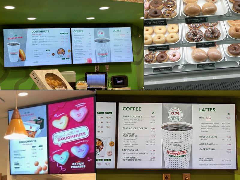 Krispy Kreme Menu