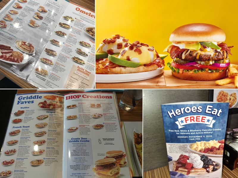 IHOP Menu