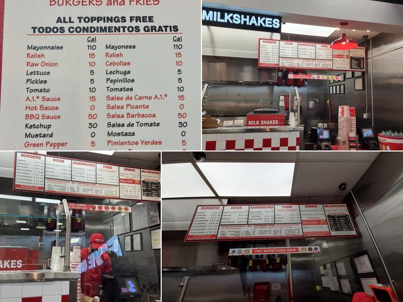 Five Guys Menu