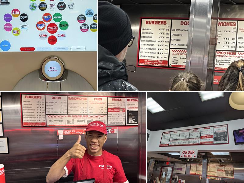 Five Guys Menu