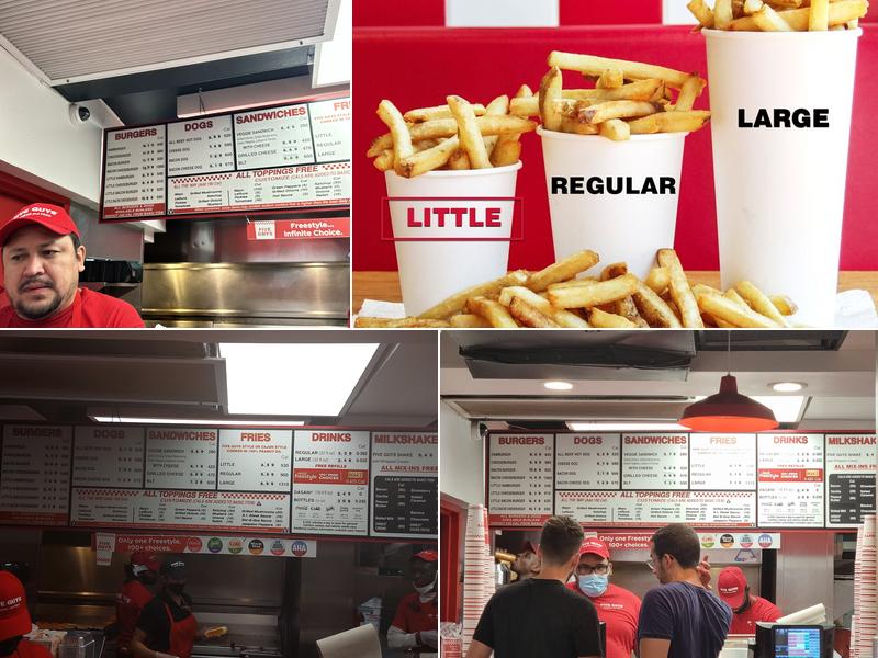 Five Guys Menu