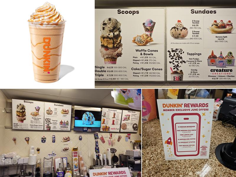 Dunkin' Menu