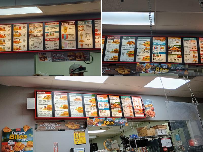 Checkers Menu