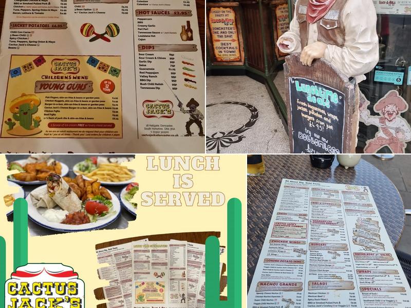 Cactus Jack Menu