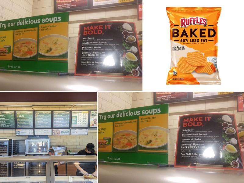 Subway Menu