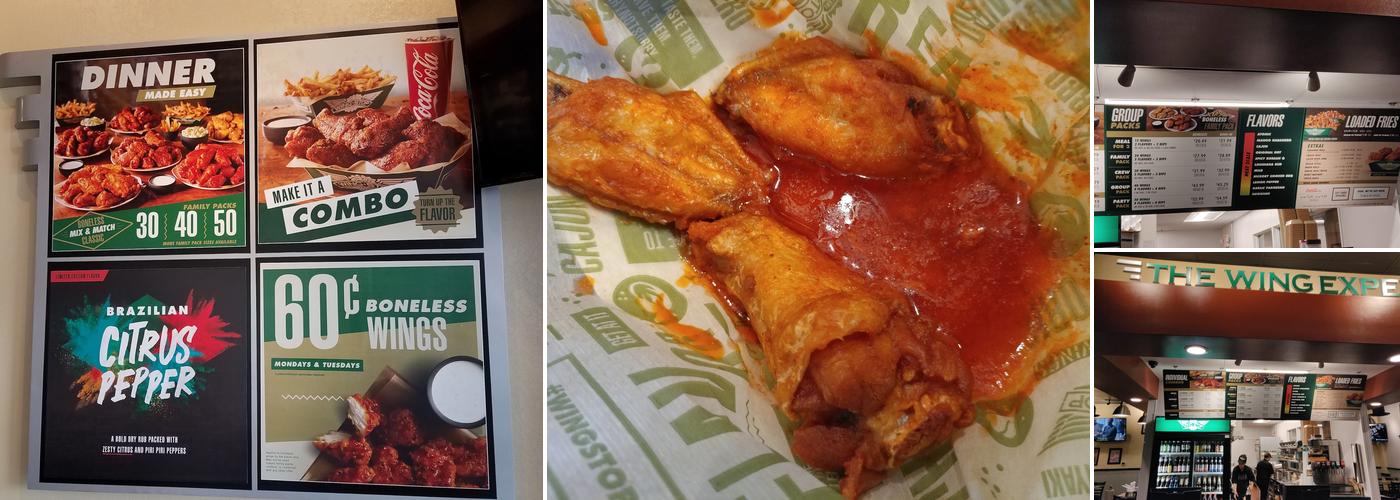 Wingstop Menu