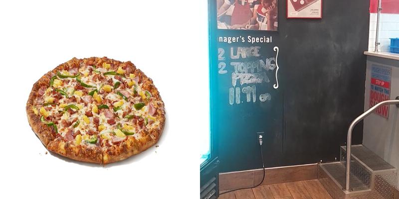 Domino's Pizza Menu