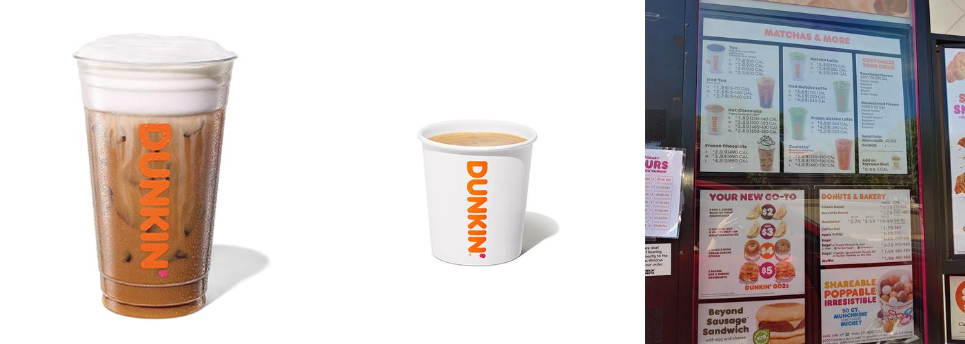 Dunkin' Menu