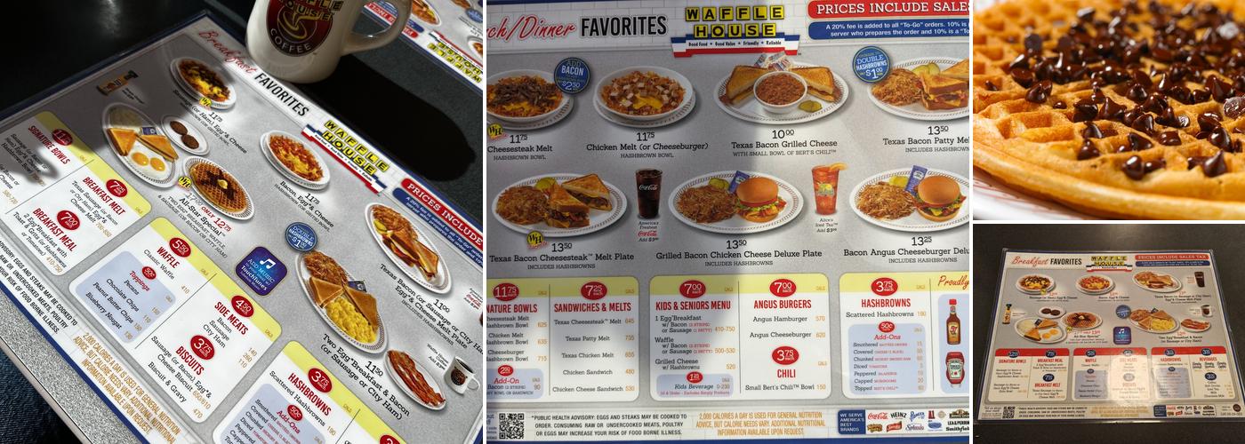 Waffle House Menu