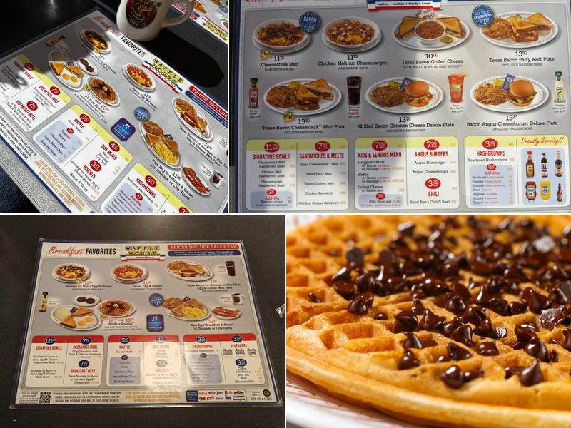 Waffle House Menu