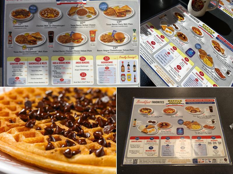 Waffle House Menu