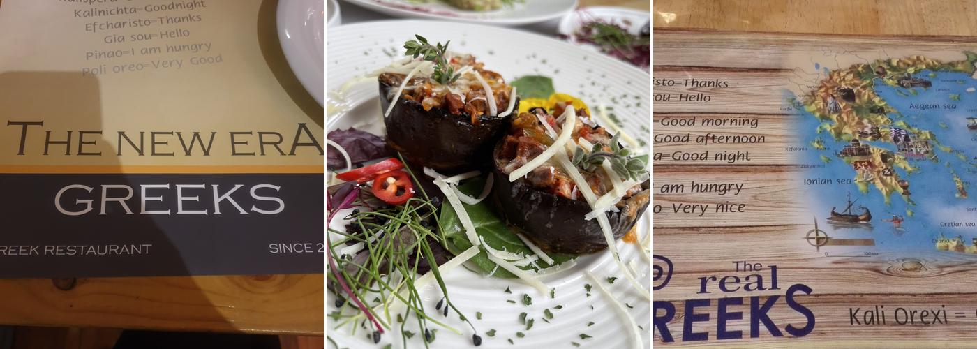 The New Era Greeks Menu