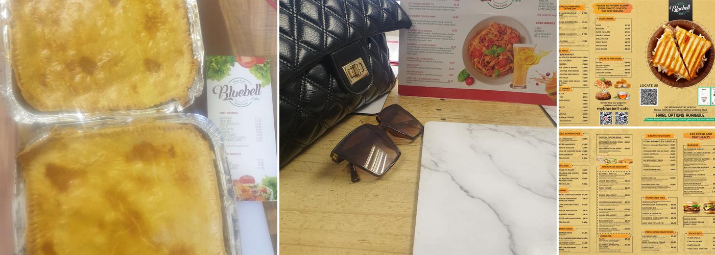 Bluebell Cafe ltd Menu