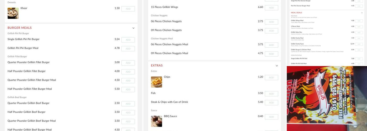 istanbul shawarma Menu