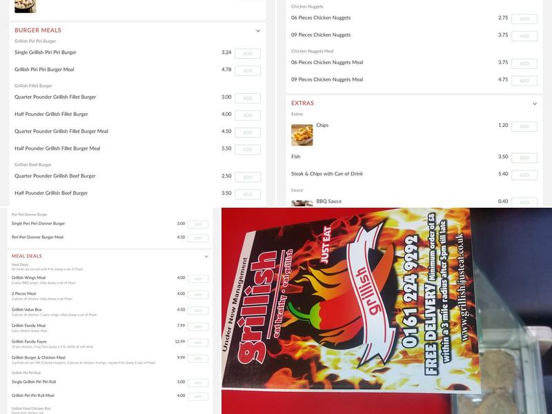 istanbul shawarma Menu