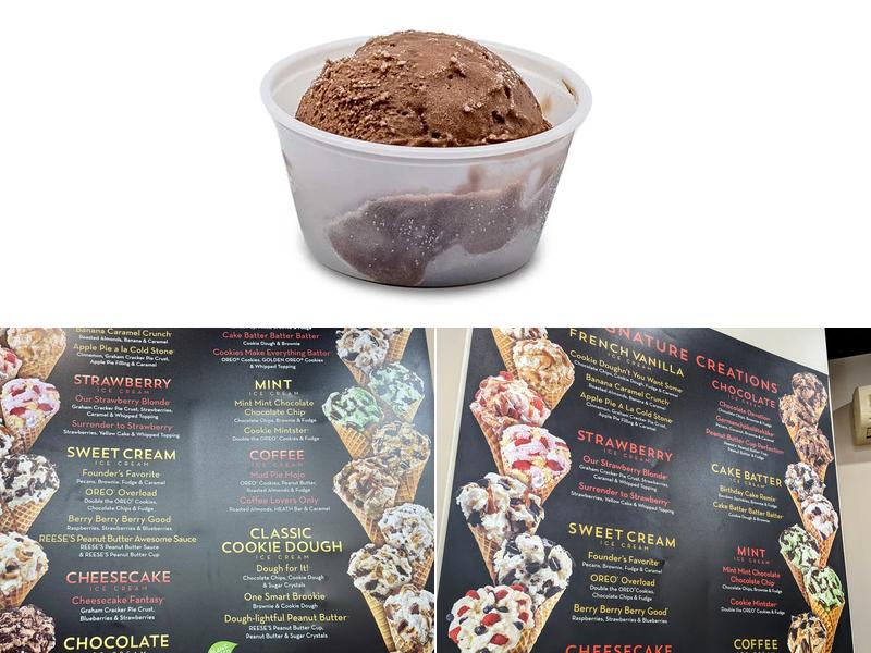 Cold Stone Creamery Menu