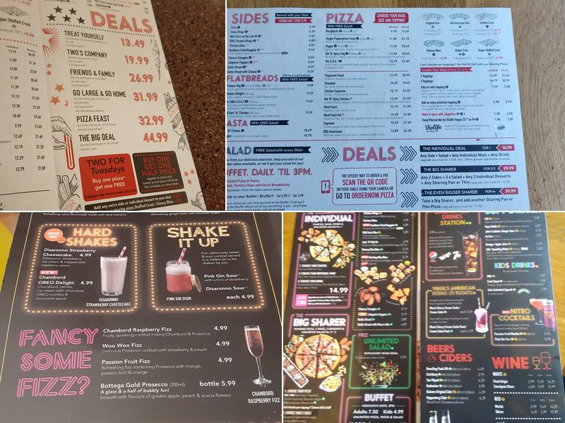 Pizza Hut Menu