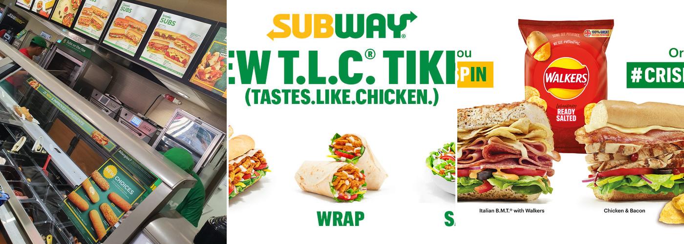 Subway Menu