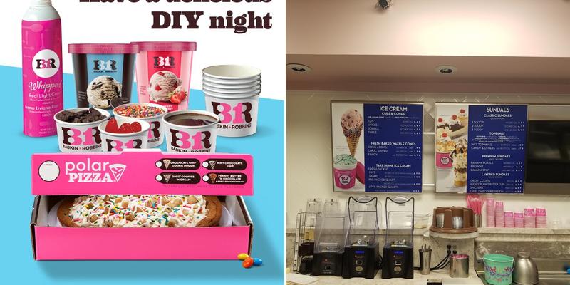 Baskin-Robbins Menu