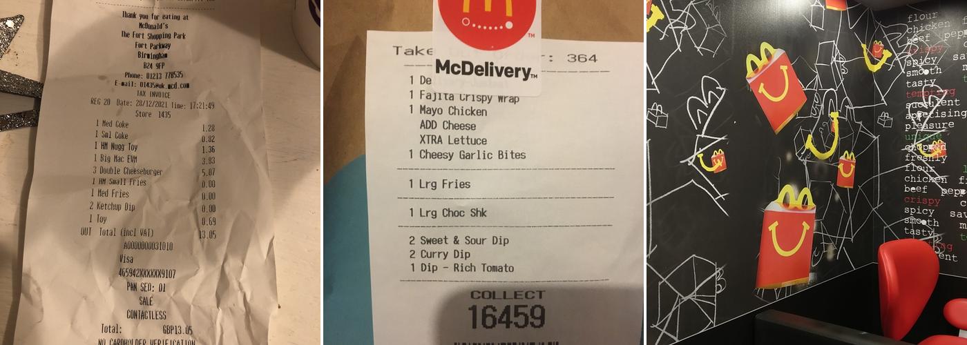 McDonald's Menu