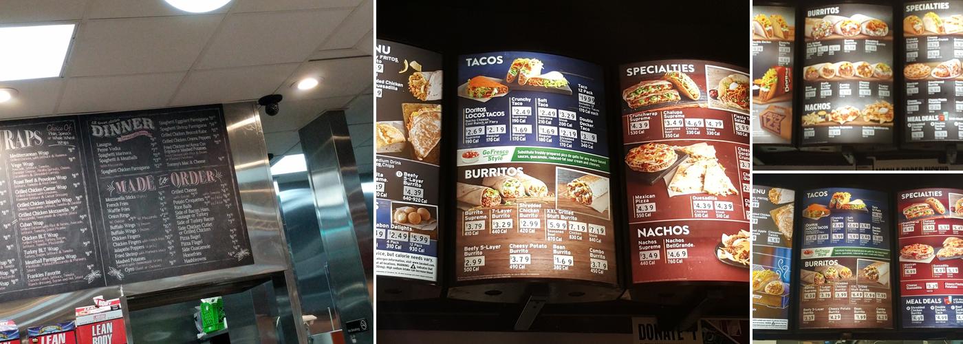 Taco Bell Menu