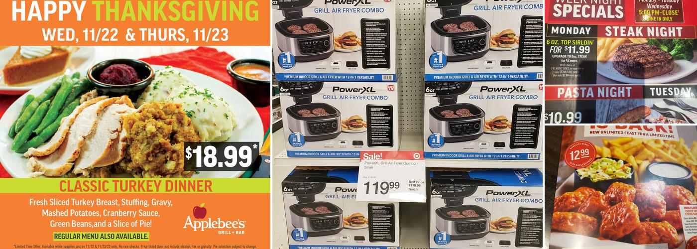 Applebee's Grill + Bar Menu