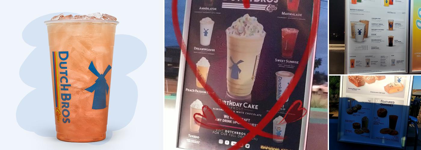 Dutch Bros Coffee Menu