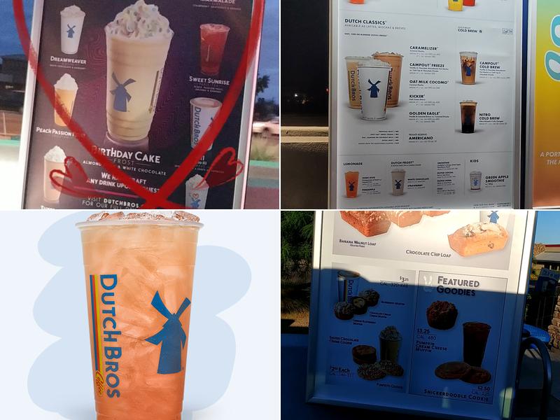 Dutch Bros Coffee Menu