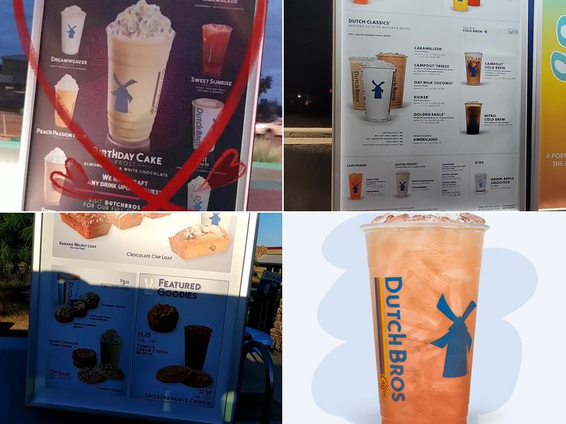 Dutch Bros Coffee Menu