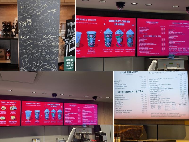 Starbucks Menu