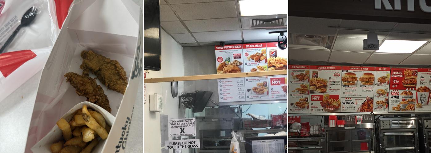 KFC Menu