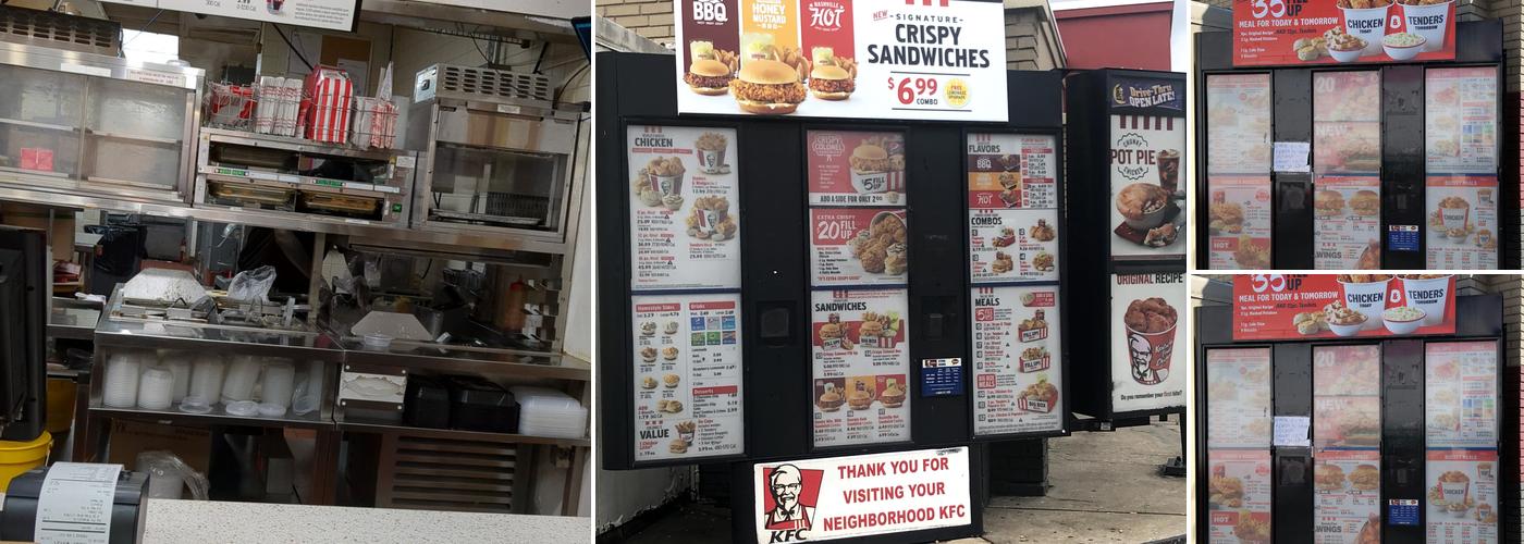 KFC Menu