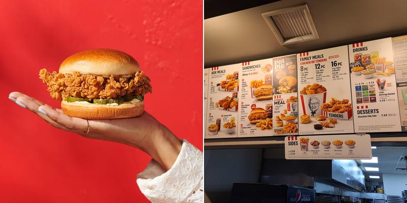 KFC Menu