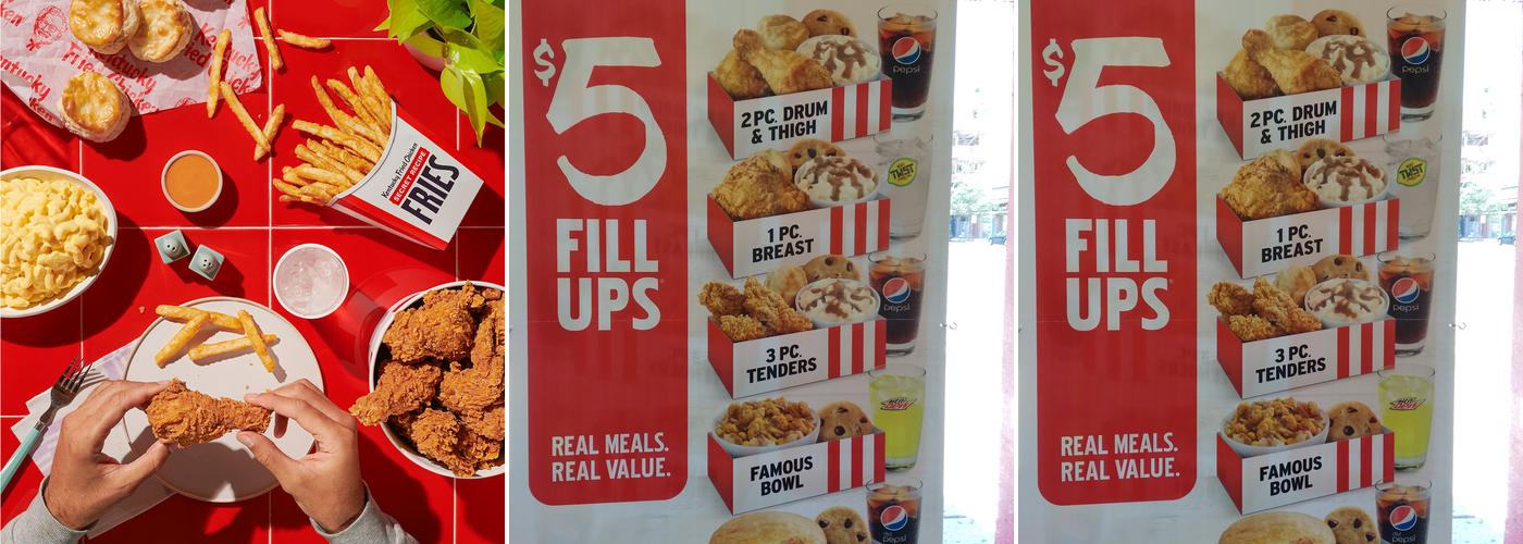 KFC Menu