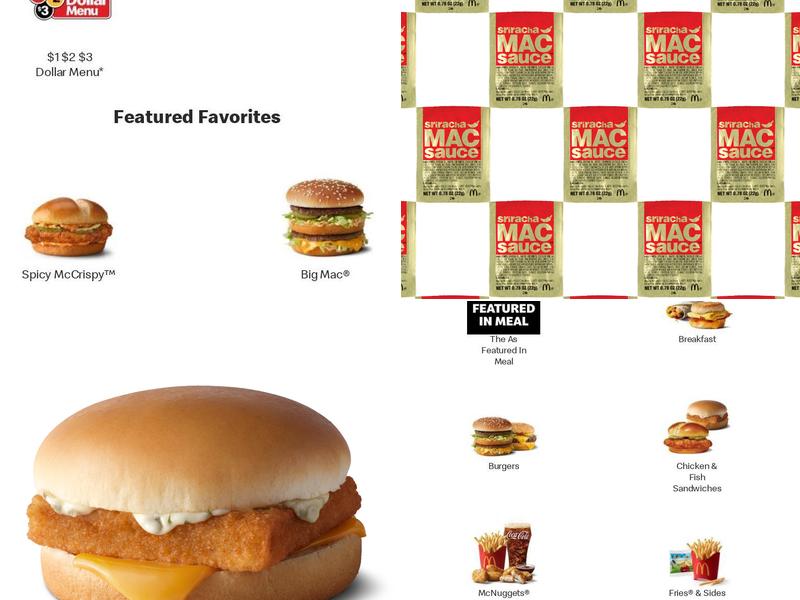McDonald's Menu