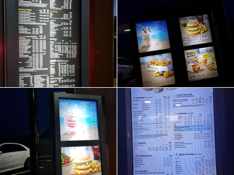 McDonald's Menu