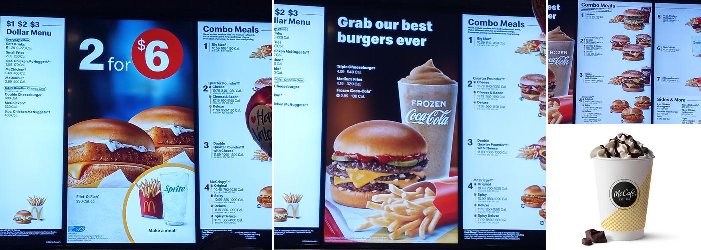 McDonald's Menu