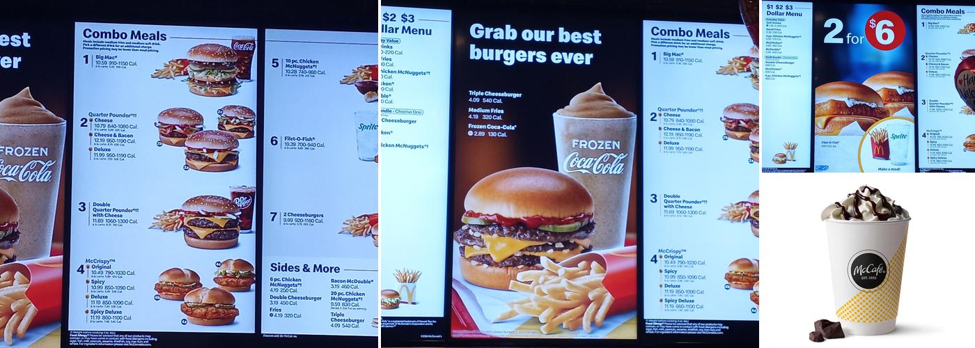 McDonald's Menu