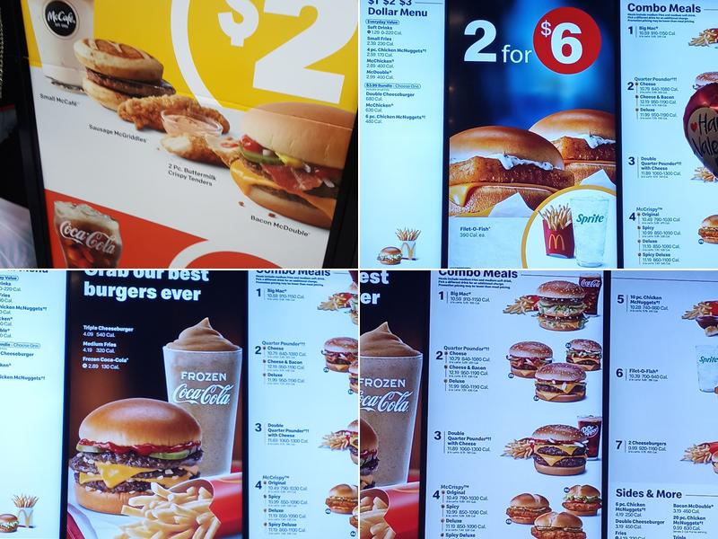 McDonald's Menu