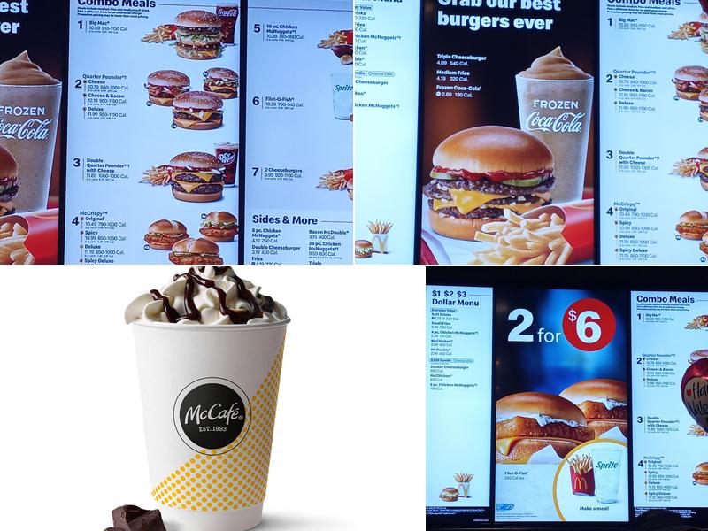 McDonald's Menu