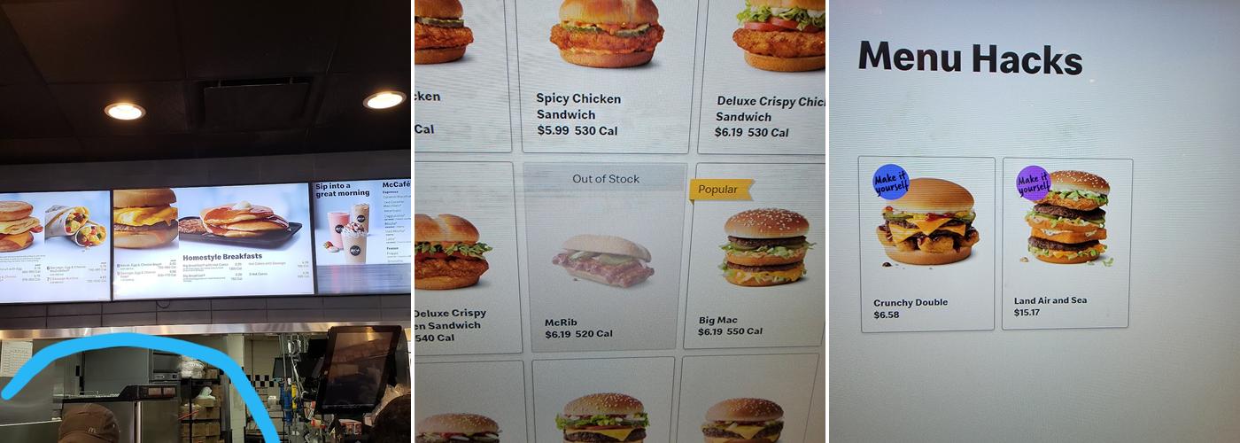 McDonald's Menu