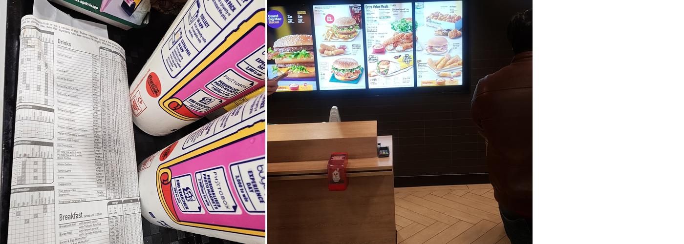 McDonald's Menu
