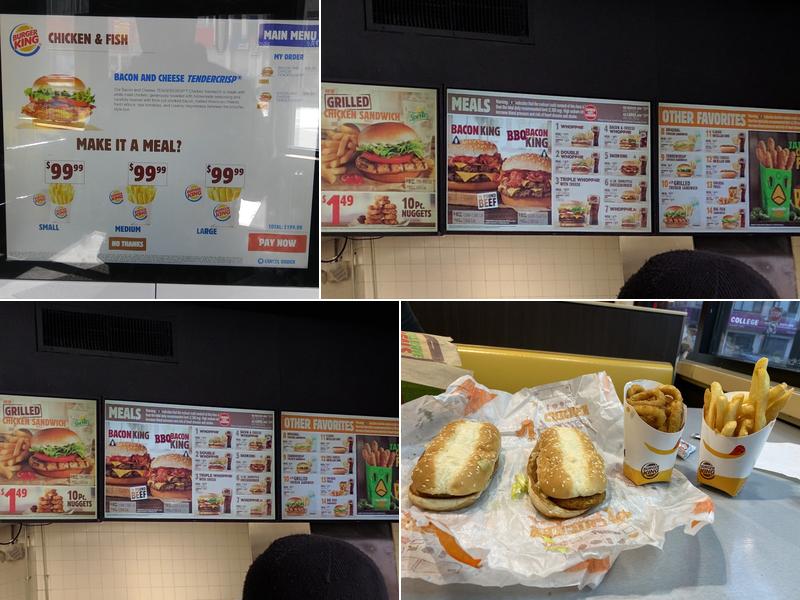 Burger King Menu